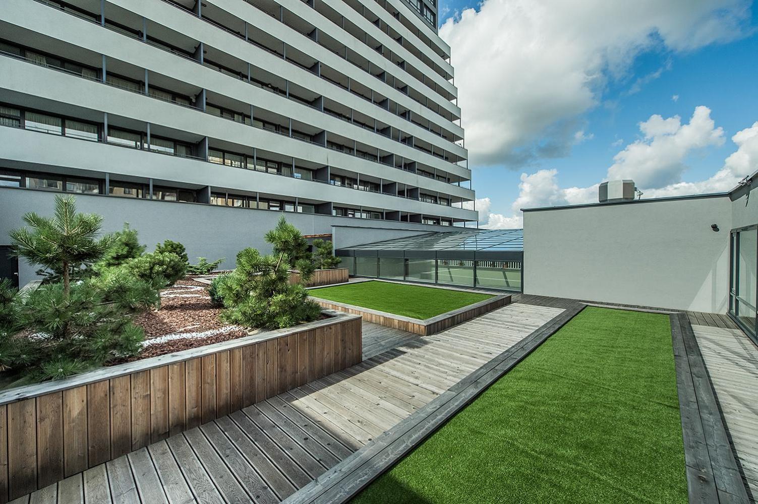 Zaliakalnio Terasos Apartamentai 2 Kaunas Exterior foto