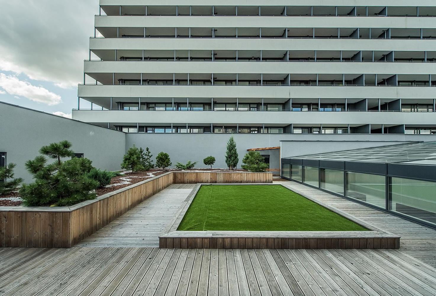 Zaliakalnio Terasos Apartamentai 2 Kaunas Exterior foto
