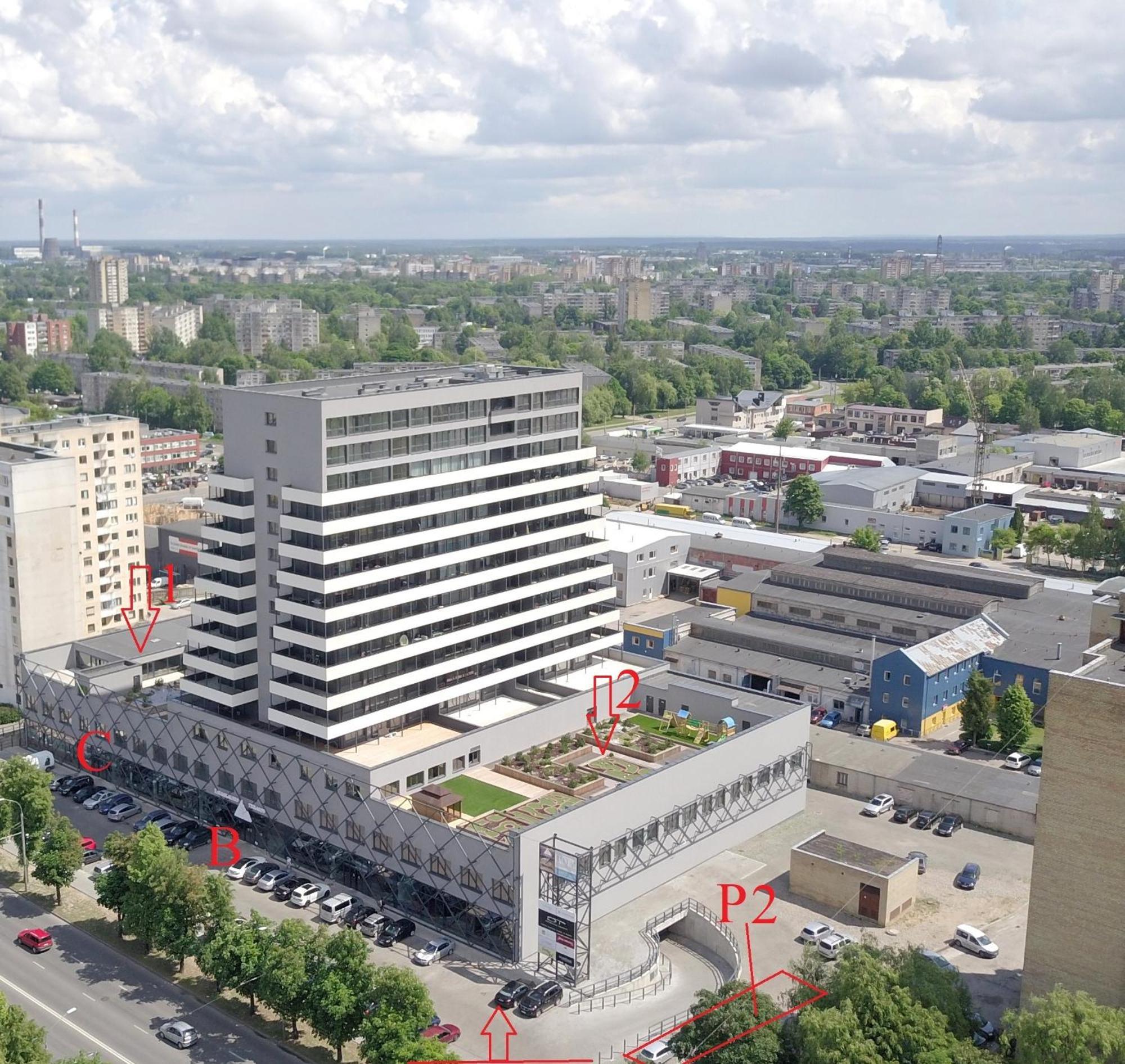 Zaliakalnio Terasos Apartamentai 2 Kaunas Exterior foto