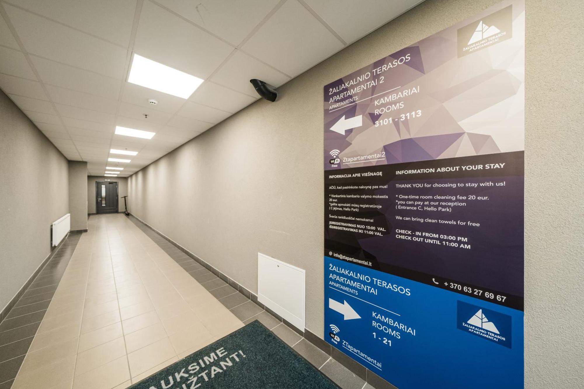 Zaliakalnio Terasos Apartamentai 2 Kaunas Exterior foto